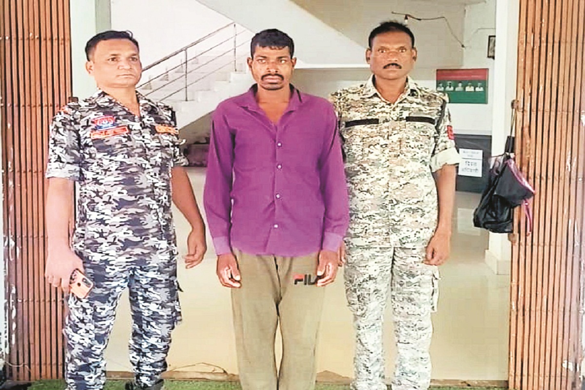 महिला से दुष्कर्म व हत्या का आरोपी गिरफ्तार (Photo source- Patrika)