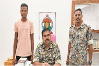 पुलिस ने एक नक्सली को किया गिरफ्तार (Photo source- Patrika)