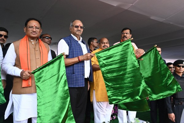 रायपुर-जबलपुर नई एक्सप्रेस ट्रेन का शुभारंभ (फोटो सोर्स- DPR)