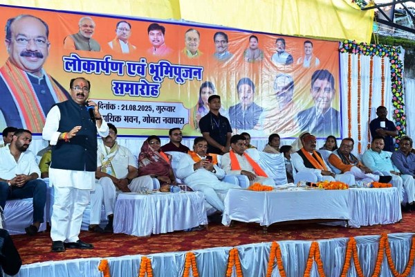 उप मुख्यमंत्री ने कार्यों का किया लोकार्पण-भूमिपूजन (फोटो सोर्स- DPR)
