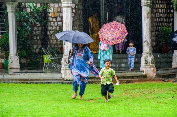 Rainy day in jaipur 
