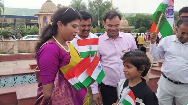 Tiranga Yatra in jaipur