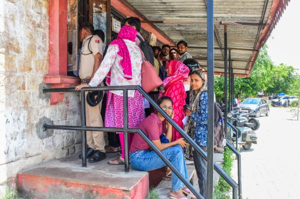 Demo at Rajasthan University 