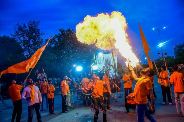 Ganesh ji shobha yatra 