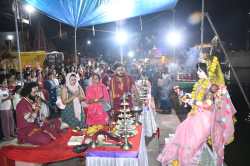 चकराघाट पर गंगा आरती के आयोजन का एक साल पूरा - image