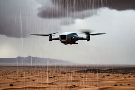 Drone Cloud Seeding Trial