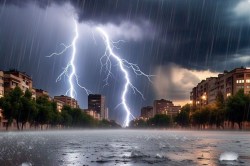 Heavy Rain in UP: फिर बरसेंगे बादल: 13 से 15 अगस्त तक भारी बारिश का अलर्ट, बाढ़
से फसलों को भारी नुकसान - image