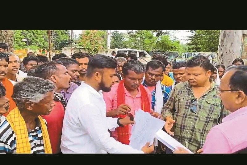 किसानों ने खोला मोर्चा (Photo source- Patrika)