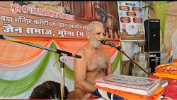 धर्मसभा में बैठने से मिलती है मन को शांति और निर्मलता : मुनि विबोधसागर - image
