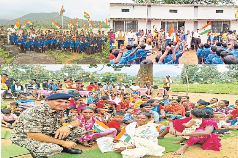 91 साल के बुजुर्ग ने फहराया राष्ट्रीय ध्वज (Photo source- Patrika)