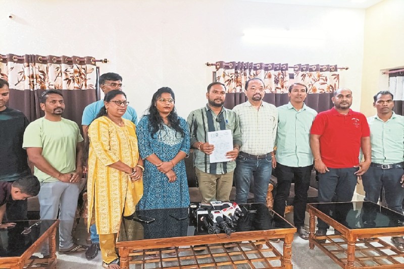 छत्तीसगढ़ में NHM कर्मचारियों का बड़ा ऐलान (Photo source- Patrika)