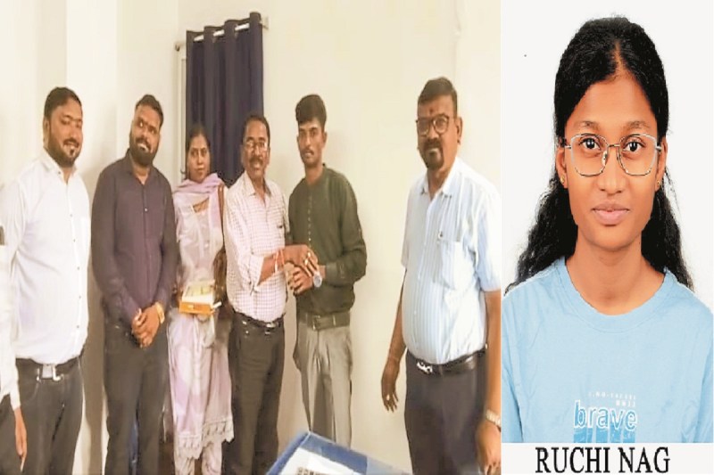 अबूझमाड़ के शब्बीर वड्डे का एमबीबीएस के लिए चयन (Photo source- Patrika)