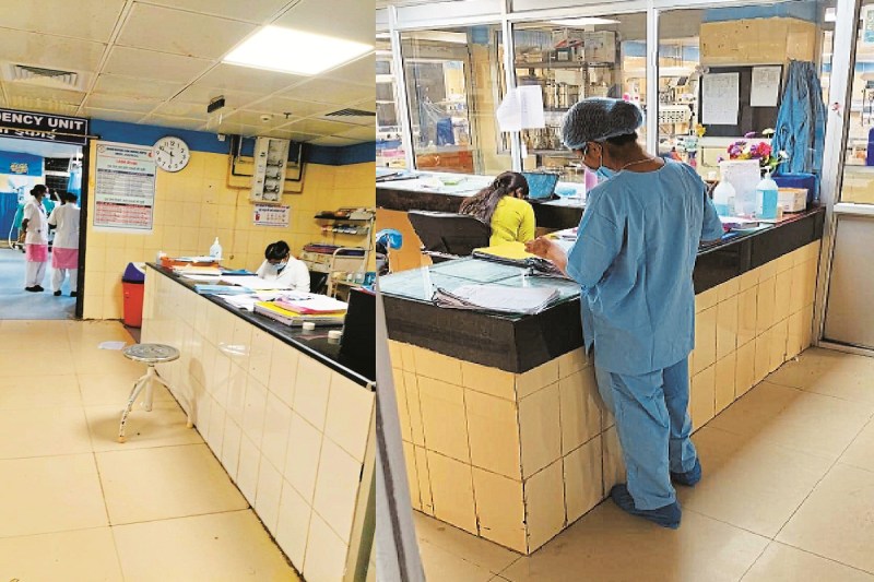 ग्रामीण क्षेत्रों में इलाज का संकट (Photo source- Patrika)