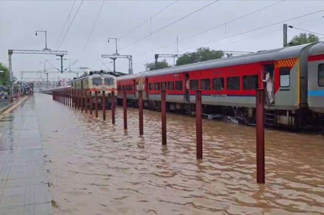 Heavy Rain in Rajasthan