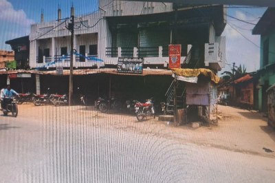 कान्हीवाड़ा में प्रदर्शन के चलते दुकानें रहीं बंद।