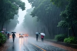 UP Rains: मौसम विभाग ने जारी किया रेड अलर्ट, यूपी के 8 जिलों में बहुत भारी बारिश
की चेतावनी, IMD latest update - image