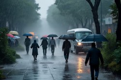 UP Rains: उमस भरी गर्मी के बीच, कल से 2 दिन इन जिलों में भारी बारिश का अलर्ट,
IMD latest update - image