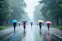 UP Rains: अगले 72 घंटे में लौटेगा मानसून, बारिश को लेकर IMD ने जारी किया अपडेट,
फिर टूट कर बरसेंगे बादल - image
