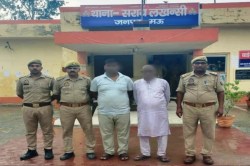 Mau Police: धर्मांतरण के आरोपियों को पुलिस ने भेजा जेल - image