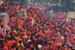 उमड़ा आस्था का सैलाब 15 लाख श्रद्धालुओं ने किया जलाभिषेक - image