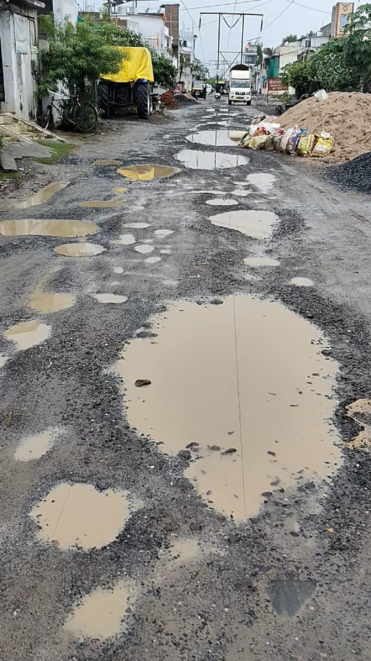 Potholes of roads of 413 cities of MP will be filled soon