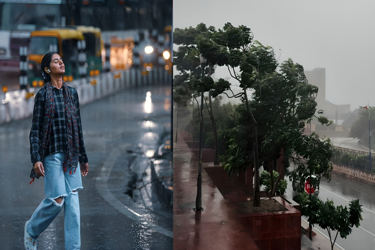 तेज हवाओं के साथ आंधी-तूफान और वज्रपात की चेतावनी जारी फोटो सोर्स : Patrika