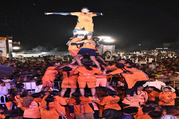 श्रीकृष्ण जन्माष्टमी उत्सव में उमड़ा आस्था का सैलाब (फोटो सोर्स- X हैंडल)