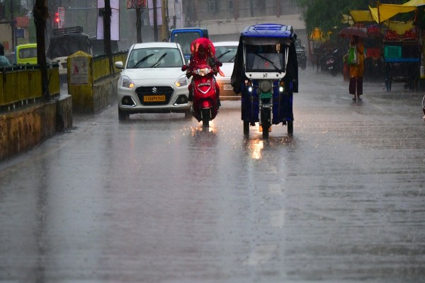 भारी बारिश की चेतावनी (फोटो सोर्स- पत्रिका)