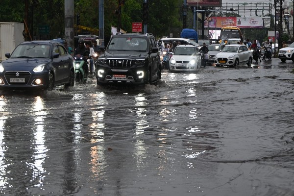 भारी बारिश का अलर्ट (फोटो सोर्स- पत्रिका)