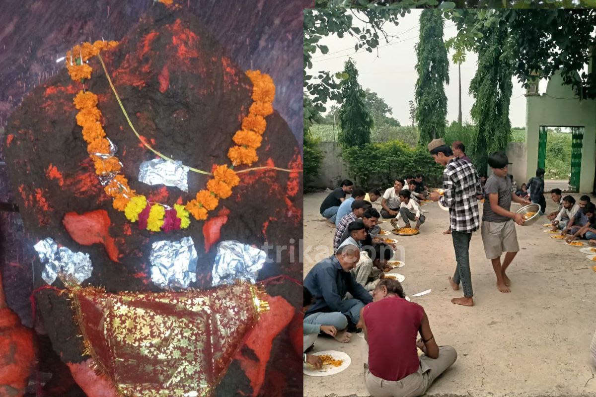 हनुमानजी को लगाया गोबर का लेप, दरगाह में सर्वधर्म भंडारा….
