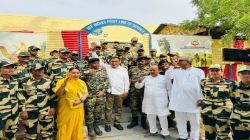 सीमाजन कल्याण समिति की 35 टीमों ने 120 चौकियों पर मनाया पर्व - image