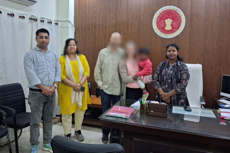 children being adopted