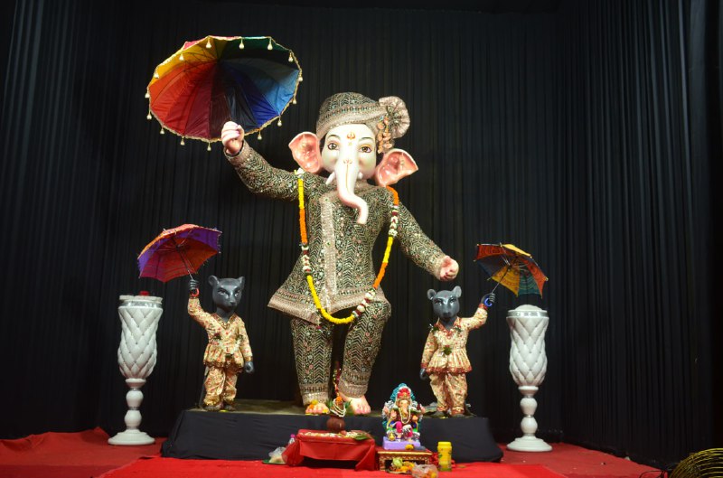 Ganesh Utsav 2025: रायपुर में अलग-अलग थीम में विराजे गणपति, पलकें झपकने वाले मूर्ति ने मोहा मन,देखें तस्वीरें
