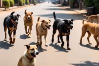 आवारा कुत्तों (photo-patrika)