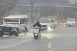 राजस्थान के मेवाड़ में 3 हफ्ते बाद झमाझम, गोगुंदा में ढाई इंच, उदयपुर शहर में 10
मिमी बरसात - image