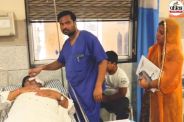 Marwar Junction Pradhan Mangalaram Dewasi injured