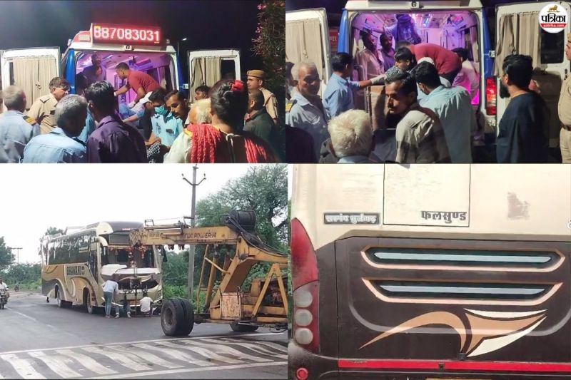 Bus Accident in Pali