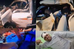 Rajasthan Road Accident: राजस्थान में भीषण सड़क हादसा, MP से आ रहे 4 लोगों की
दर्दनाक मौत - image