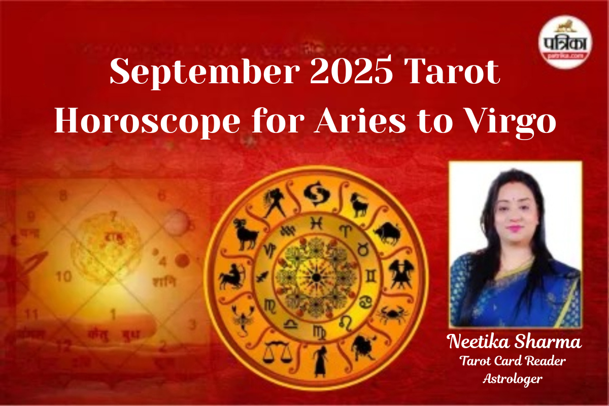 September 2025 Tarot Horoscope for Aries to Virgo