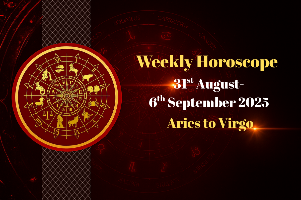 Weekly Tarot Predictions, 31 August – 6 September 2025 for Aries to Virgo