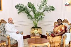 पीएम मोदी के बाद अमित शाह ने राष्ट्रपति से की मुलाकात, जानें क्या है इसके मायने - image