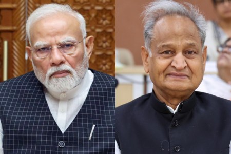 Ashok Gehlot and PM Modi
