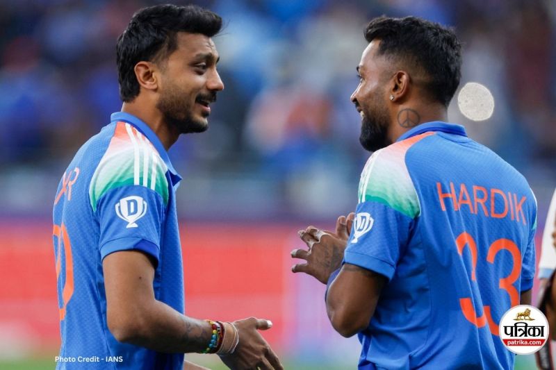 Axar Patel and Hardik Pandya