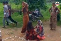 Banswara Crime Mother of three children kidnapped tied with rope beaten and clothes torn case filed against 15