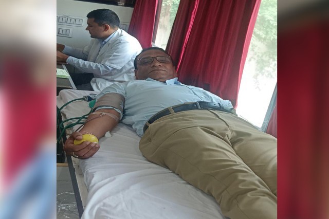 Blood donation camp