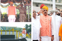 CM Mohan Yadav hoisted flag on 79th Independence Day