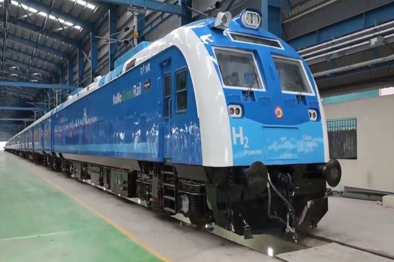 Bharat's First Hydrogen Train