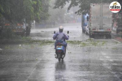 मोथा तूफान का असर! झमाझम बारिश से बदला मौसम, बेमौसम बरसात ने किसानों की बढ़ाई चिंता...(photo-patrika)