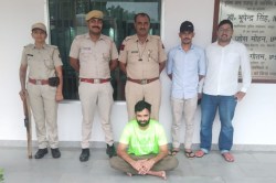 Churu Crime: जडिया हत्याकांड के गवाह को धमकाकर फिरौती मांगने वाला गैंगस्टर दिनेश
डागर गिरफ्तार - image