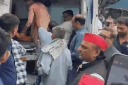 खून से लथपथ पति-पत्नी और बेटी को अखिलेश यादव ने पहुंचाया अस्पताल, हादसा देख
रुकवाया काफिला - image